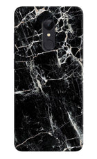 Black Marble Texture Redmi Note 4 Hard Case Back Cover by Casekaro