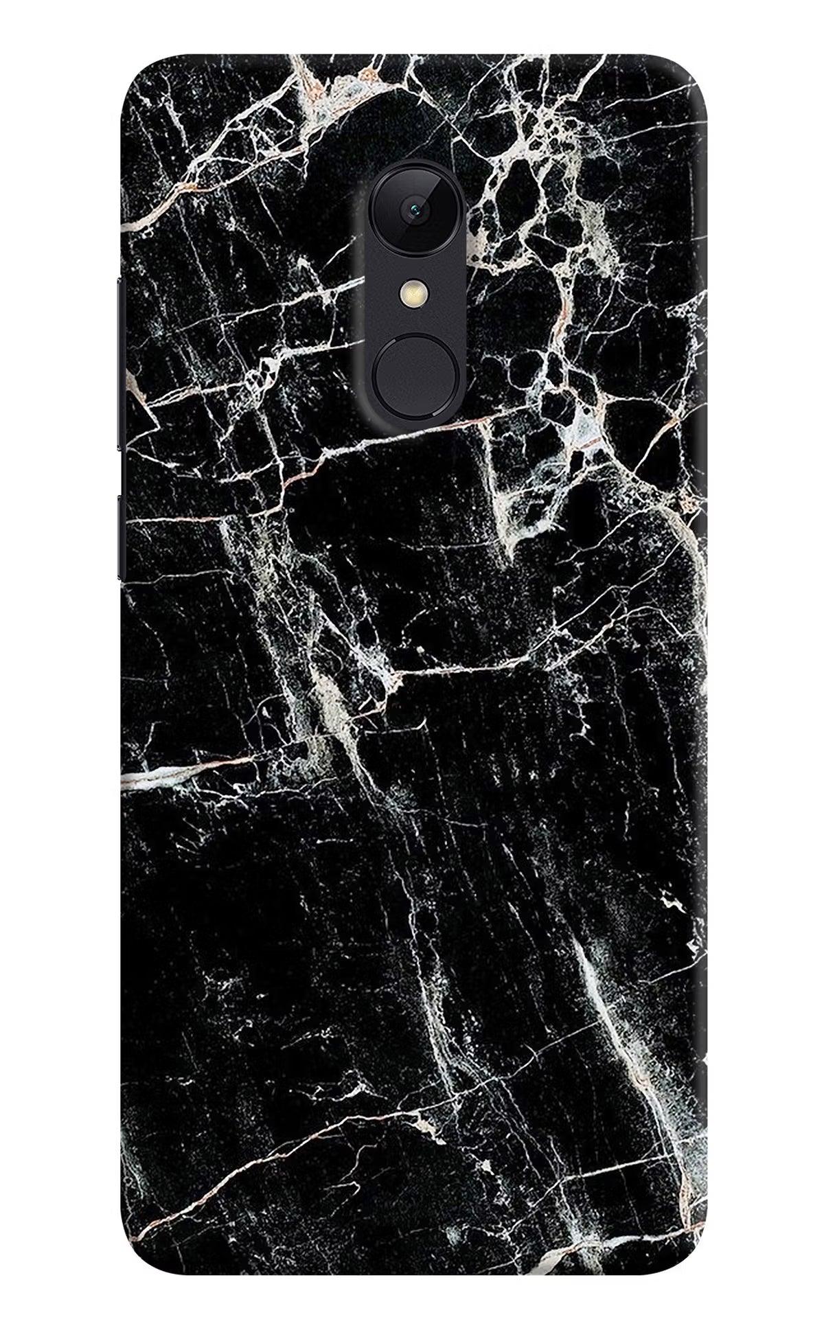 Black Marble Texture Redmi Note 4 Hard Case Back Cover by Casekaro