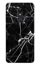 Black Marble Pattern Redmi Note 4 Hard Case Back Cover by Casekaro