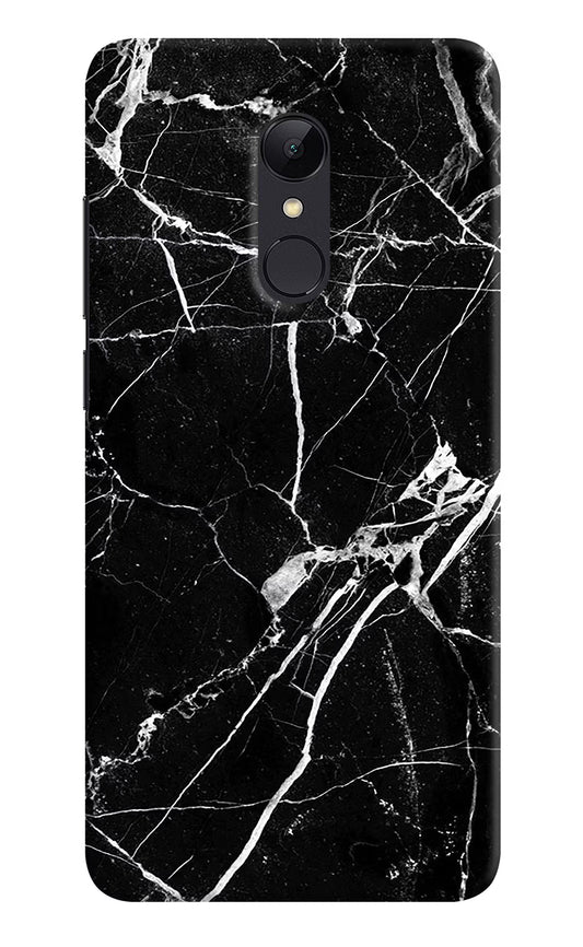 Black Marble Pattern Redmi Note 4 Hard Case Back Cover by Casekaro
