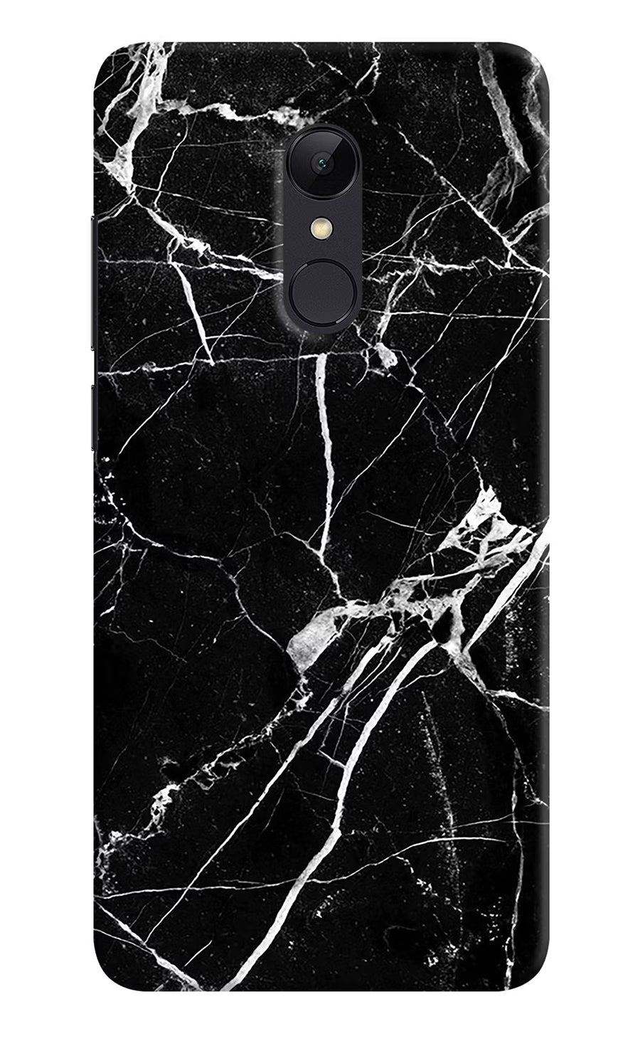 Black Marble Pattern Redmi Note 4 Back Cover, Hard case