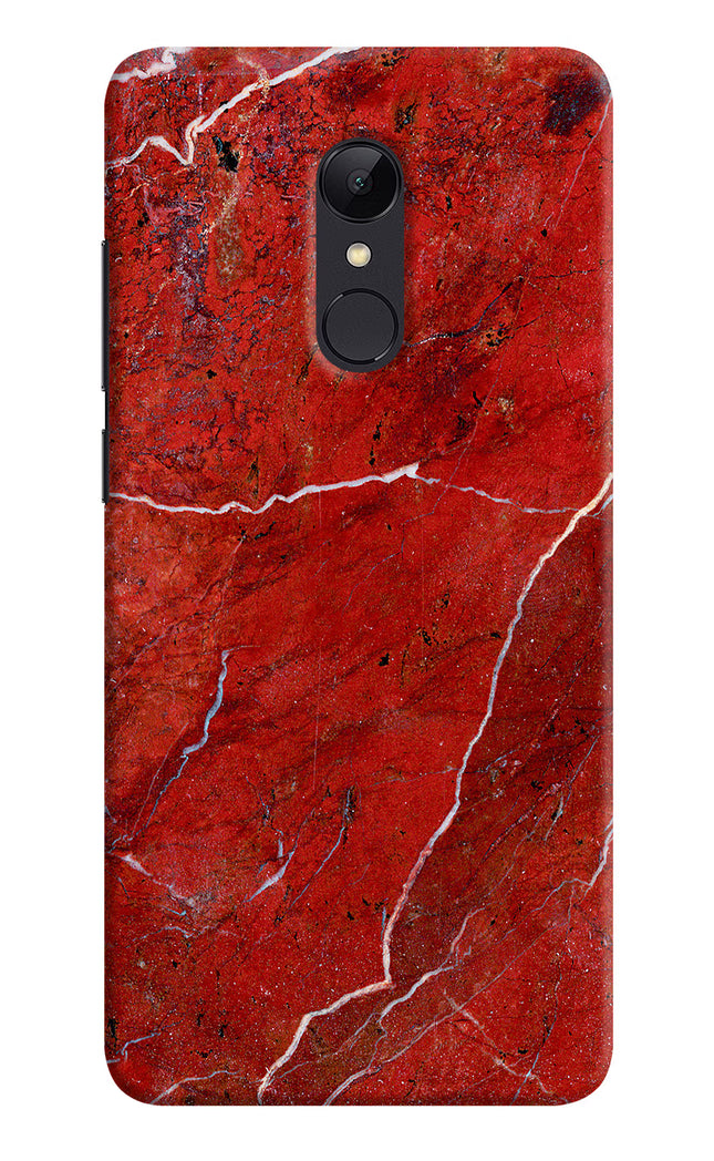 Red Marble Design Redmi Note 4 Hard Case Back Cover by Casekaro