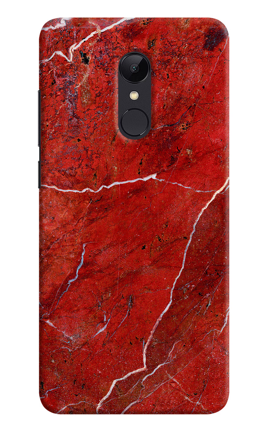 Red Marble Design Redmi Note 4 Back Cover, Hard case
