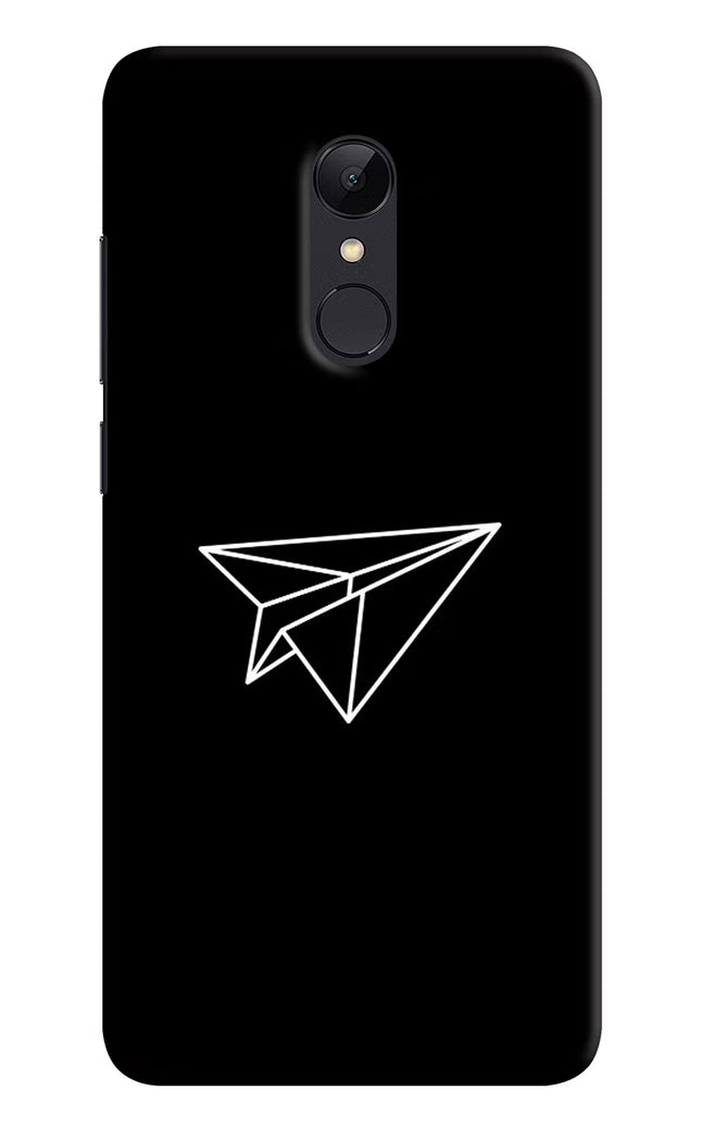 Paper Plane White Redmi Note 4 Hard Case Back Cover by Casekaro