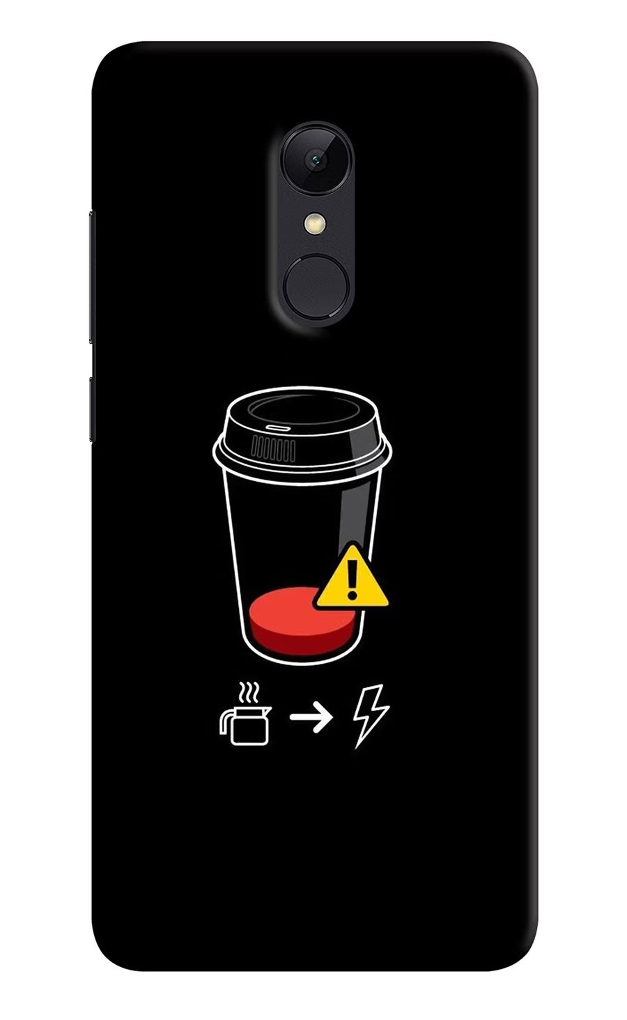 Coffee Redmi Note 4 Back Cover, Hard case