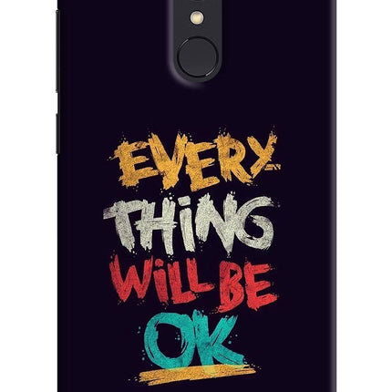 Everything Will Be Ok Redmi Note 4 Hard Case Back Cover by Casekaro