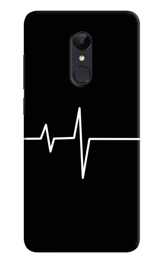 Heart Beats Redmi Note 4 Hard Case Back Cover by Casekaro