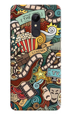 Cinema Abstract Redmi Note 4 Hard Case Back Cover by Casekaro