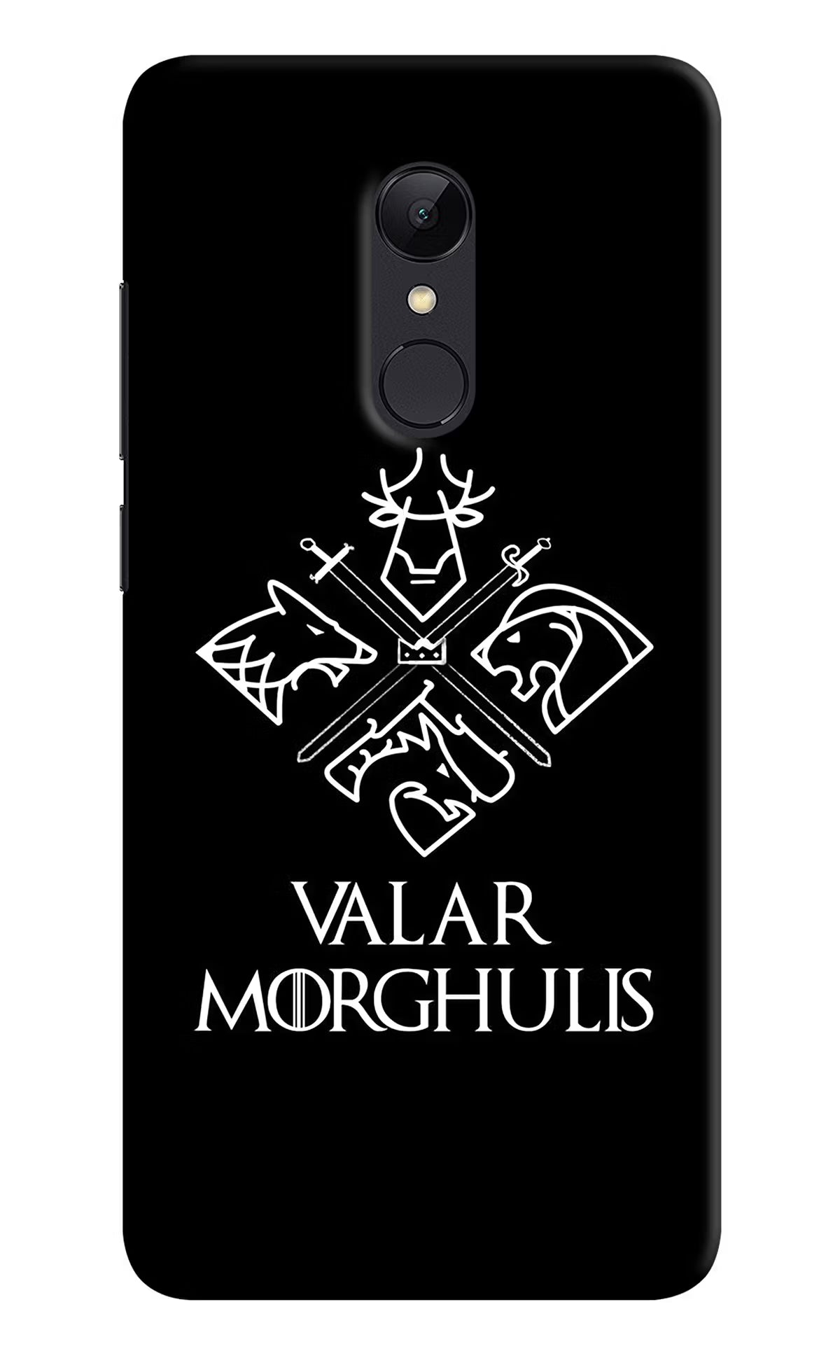 Valar Morghulis | Game Of Thrones Redmi Note 4 Hard Case Back Cover by Casekaro