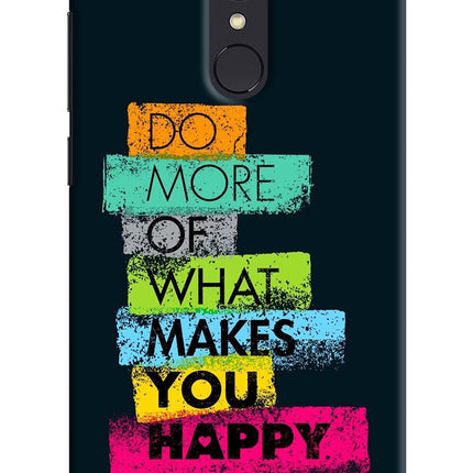 Do More Of What Makes You Happy Redmi Note 4 Hard Case Back Cover by Casekaro