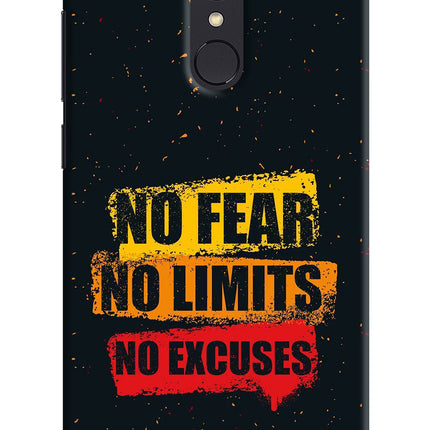 No Fear No Limits No Excuse Redmi Note 4 Hard Case Back Cover by Casekaro