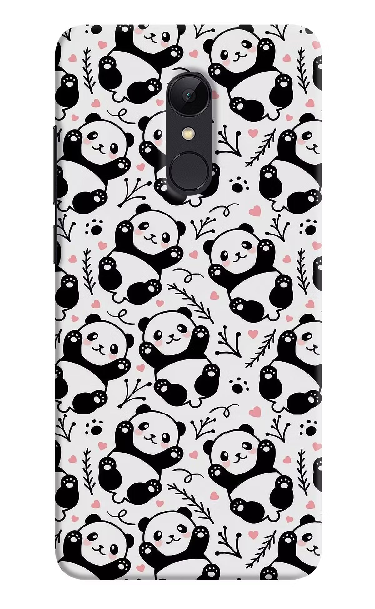 Cute Panda Redmi Note 4 Hard Case Back Cover by Casekaro