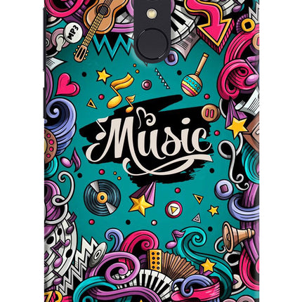 Music Graffiti Redmi Note 4 Hard Case Back Cover by Casekaro