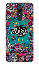 Music Graffiti Redmi Note 4 Hard Case Back Cover by Casekaro