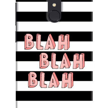 Blah Blah Blah Redmi Note 4 Hard Case Back Cover by Casekaro