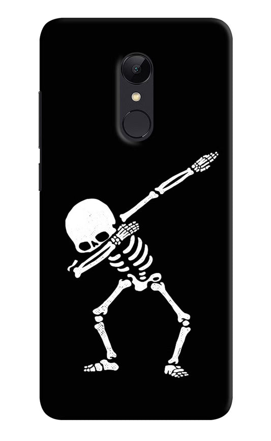 Dabbing Skeleton Art Redmi Note 4 Hard Case Back Cover by Casekaro