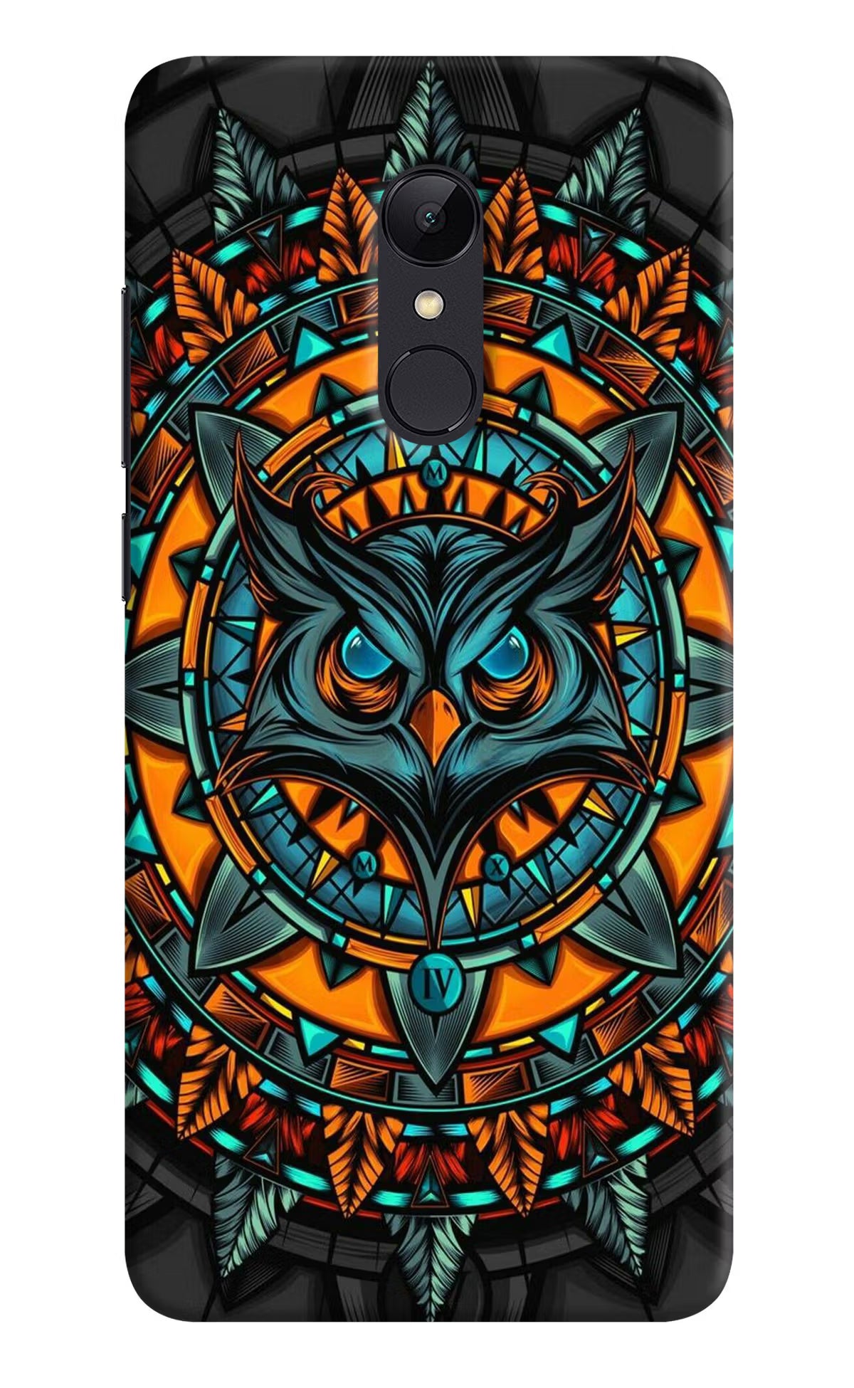 Angry Owl Art Redmi Note 4 Hard Case Back Cover by Casekaro