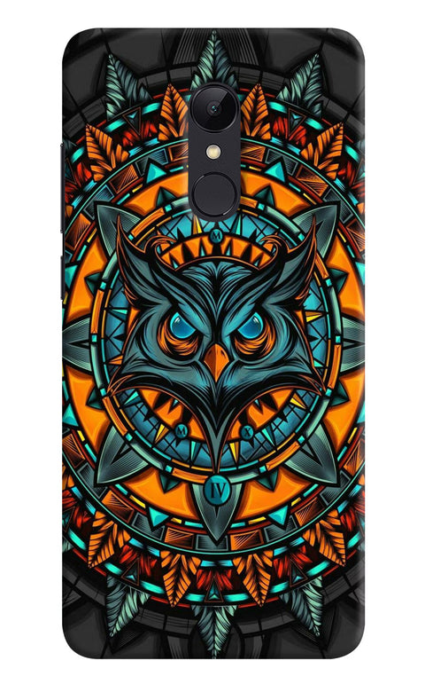 Angry Owl Art Redmi Note 4 Back Cover