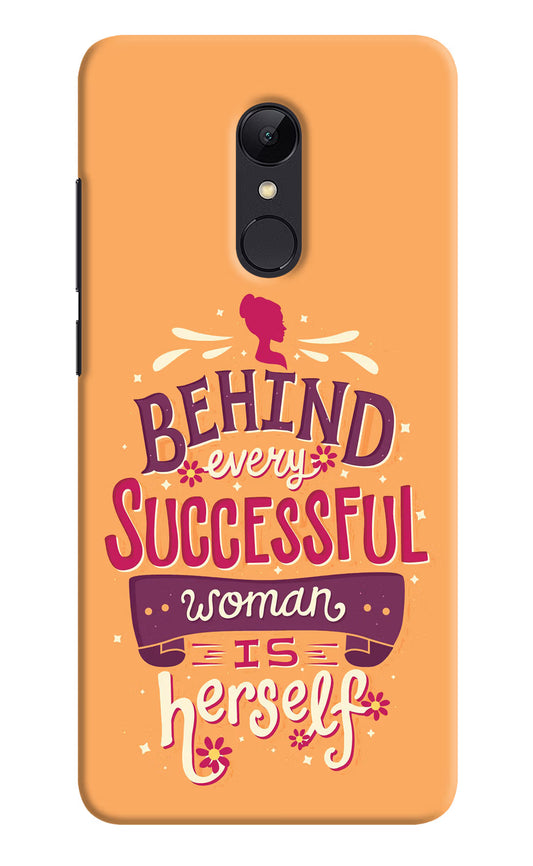 Behind Every Successful Woman There Is Herself Redmi Note 4 Hard Case Back Cover by Casekaro