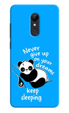 Keep Sleeping Redmi Note 4 Hard Case Back Cover by Casekaro
