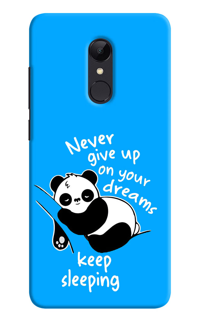 Keep Sleeping Redmi Note 4 Hard Case Back Cover by Casekaro