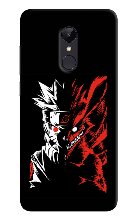 Naruto Two Face Redmi Note 4 Back Cover