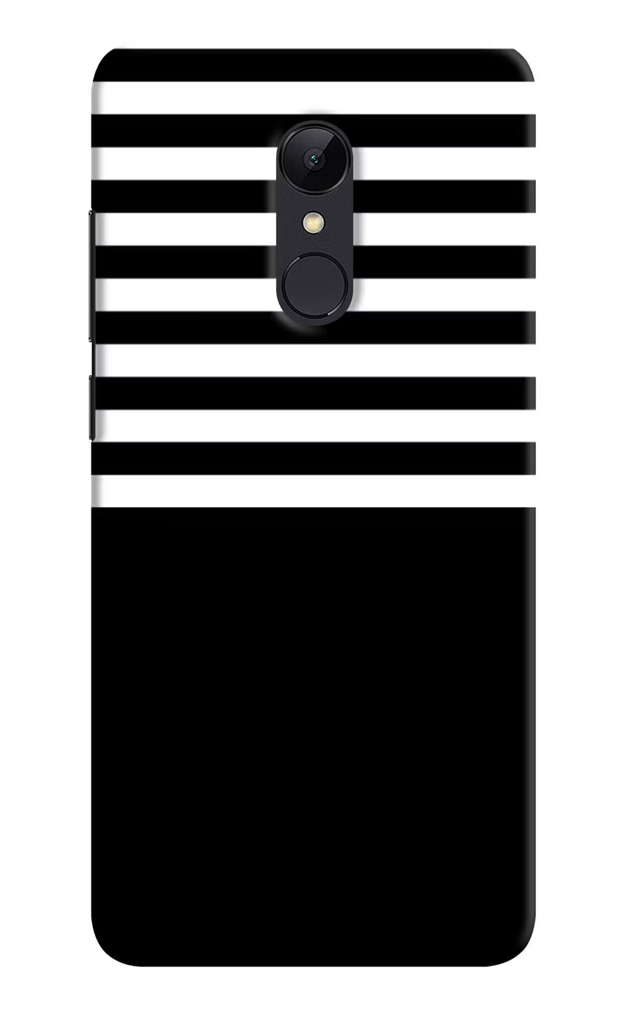 Black and White Print Redmi Note 4 Back Cover, Hard case