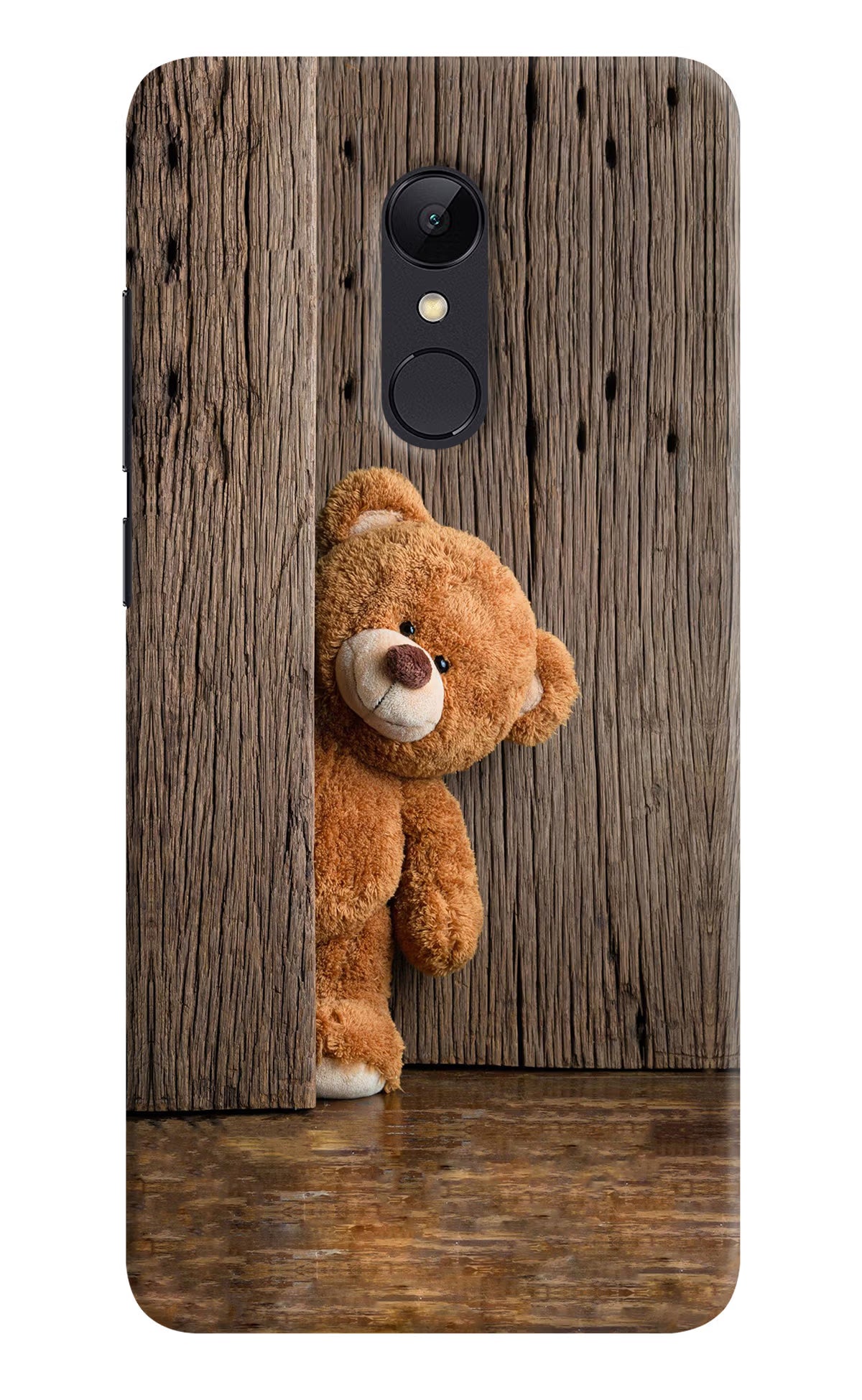 Teddy Wooden Redmi Note 4 Hard Case Back Cover by Casekaro