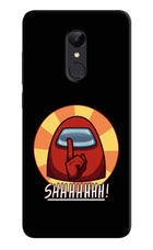 Among Us Shhh! Redmi Note 4 Hard Case Back Cover by Casekaro