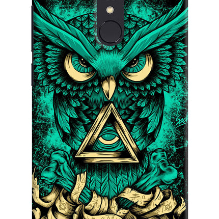 Green Owl Redmi Note 4 Hard Case Back Cover by Casekaro