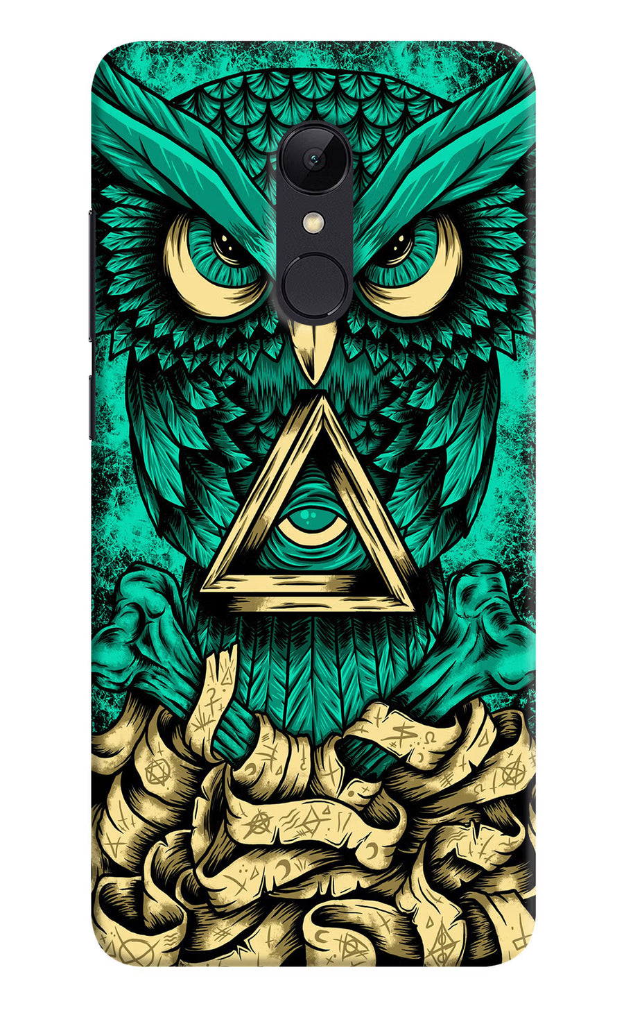 Green Owl Redmi Note 4 Back Cover, Hard case