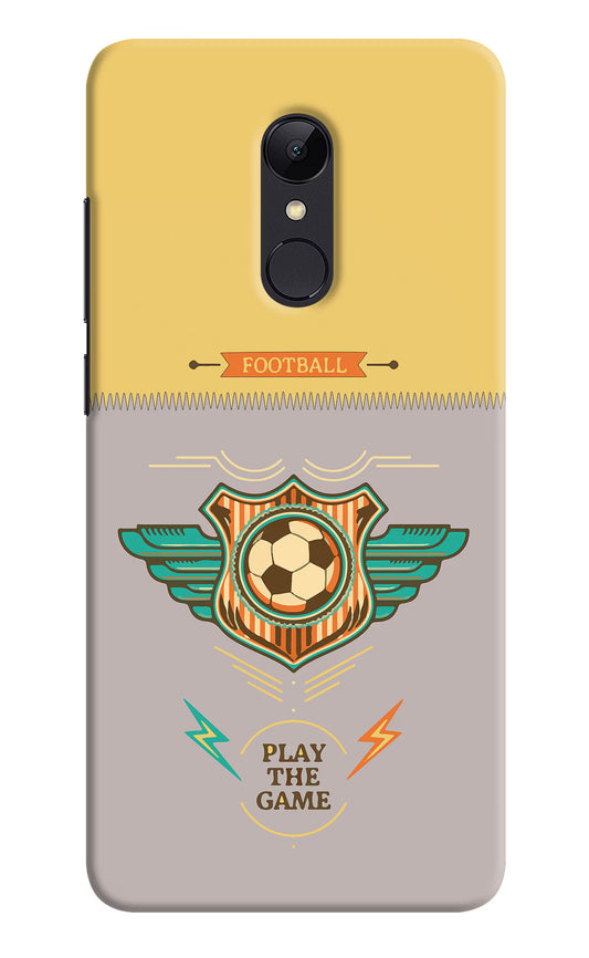 Football Redmi Note 4 Hard Case Back Cover by Casekaro