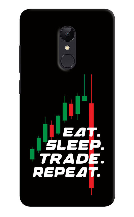 Eat Sleep Trade Repeat Redmi Note 4 Hard Case Back Cover by Casekaro