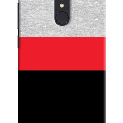 Tri Color Pattern Redmi Note 4 Hard Case Back Cover by Casekaro