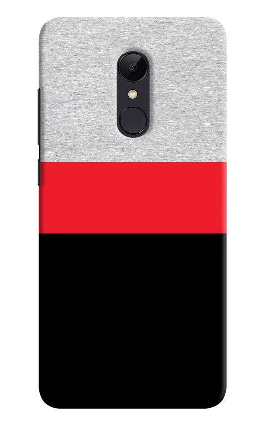 Tri Color Pattern Redmi Note 4 Hard Case Back Cover by Casekaro
