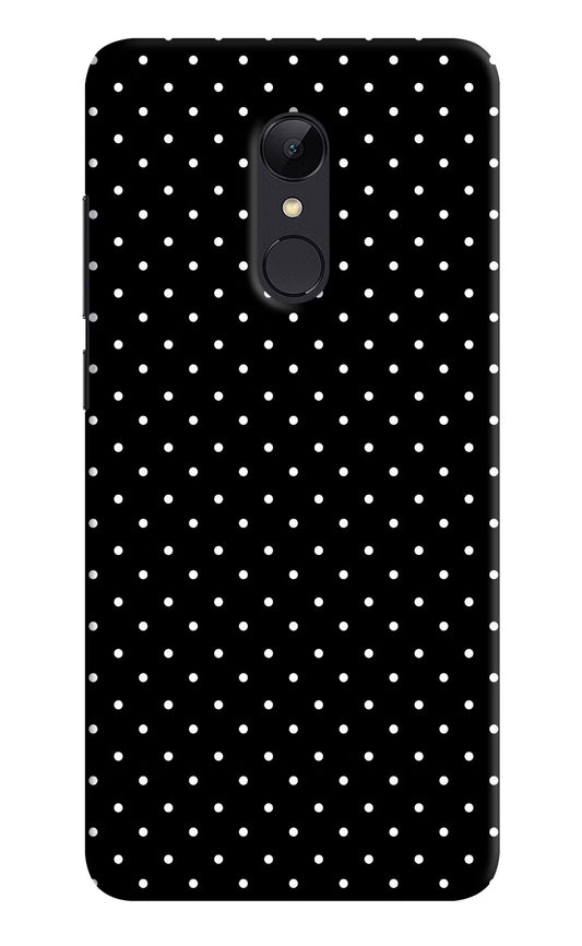 White Dots Redmi Note 4 Hard Case Back Cover by Casekaro