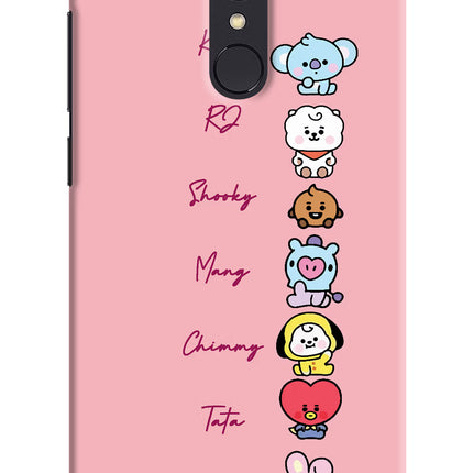 BTS names Redmi Note 4 Hard Case Back Cover by Casekaro