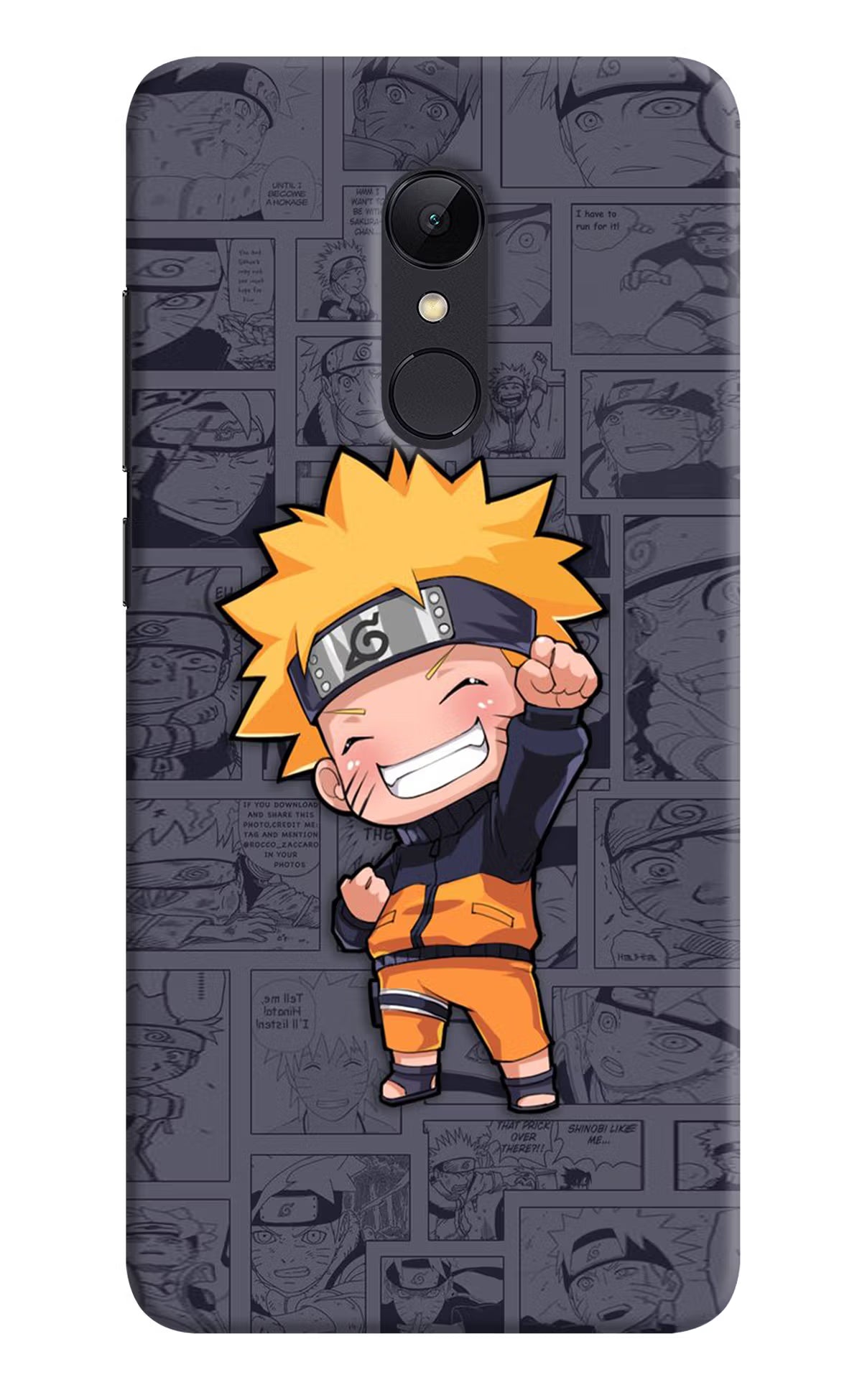 Chota Naruto Redmi Note 4 Hard Case Back Cover by Casekaro
