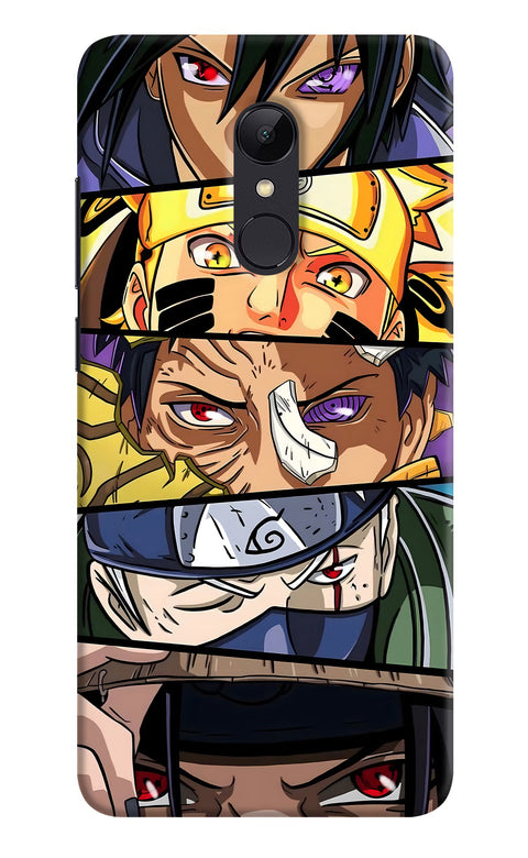 Naruto Character Redmi Note 4 Back Cover