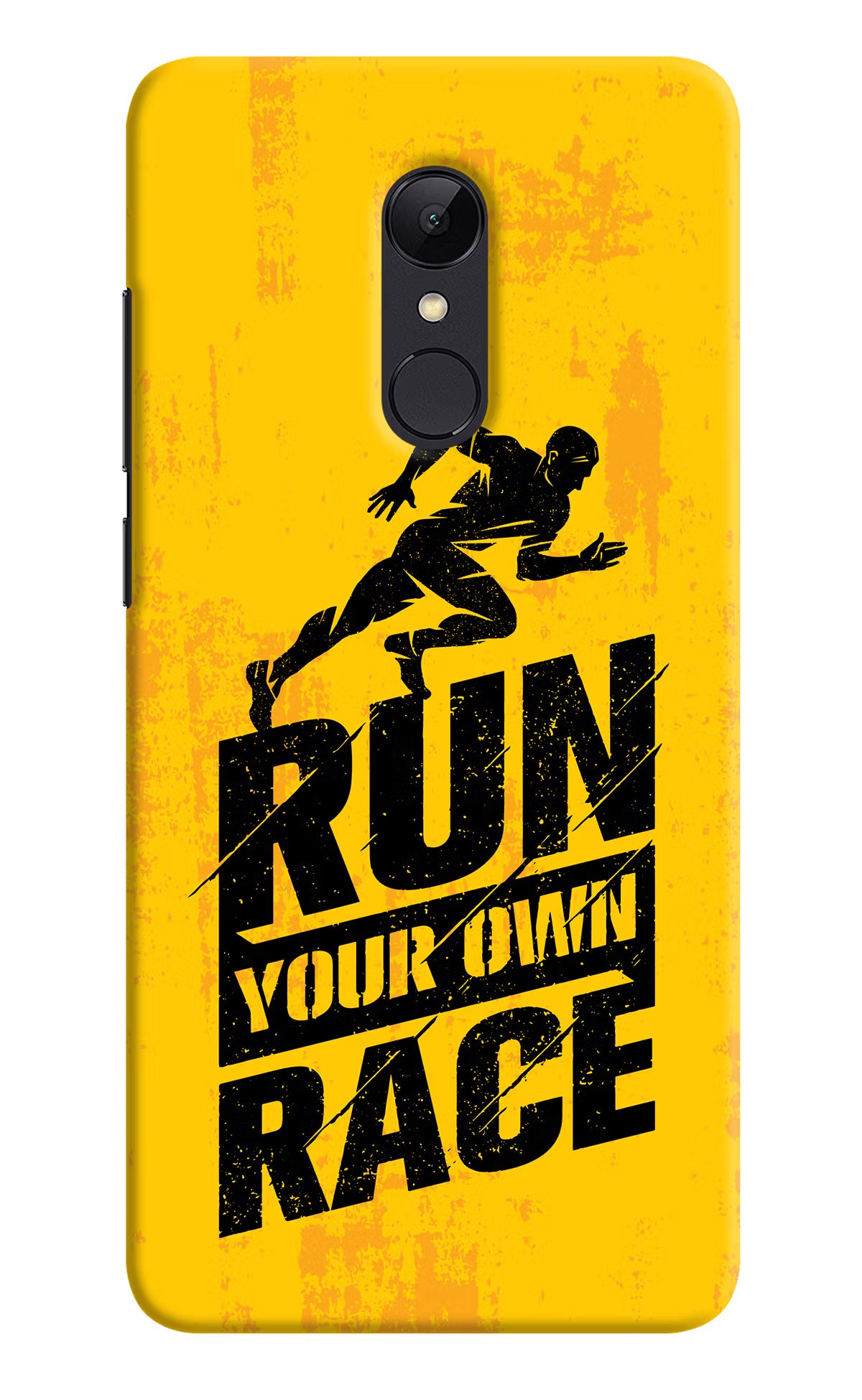 Run Your Own Race Redmi Note 4 Hard Case Back Cover by Casekaro