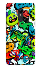 Game Doodle Redmi Note 4 Hard Case Back Cover by Casekaro
