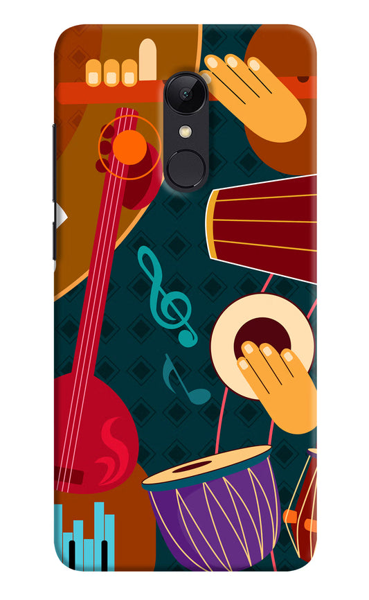 Music Instrument Redmi Note 4 Hard Case Back Cover by Casekaro