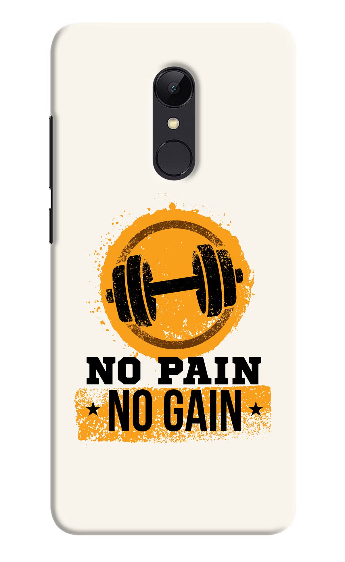 No Pain No Gain Redmi Note 4 Hard Case Back Cover by Casekaro