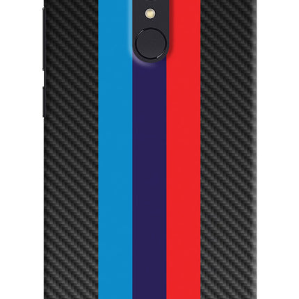 BMW Stripes Pattern Redmi Note 4 Hard Case Back Cover by Casekaro
