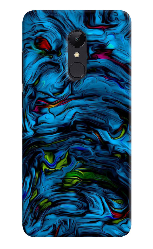 Dark Blue Abstract Redmi Note 4 Back Cover