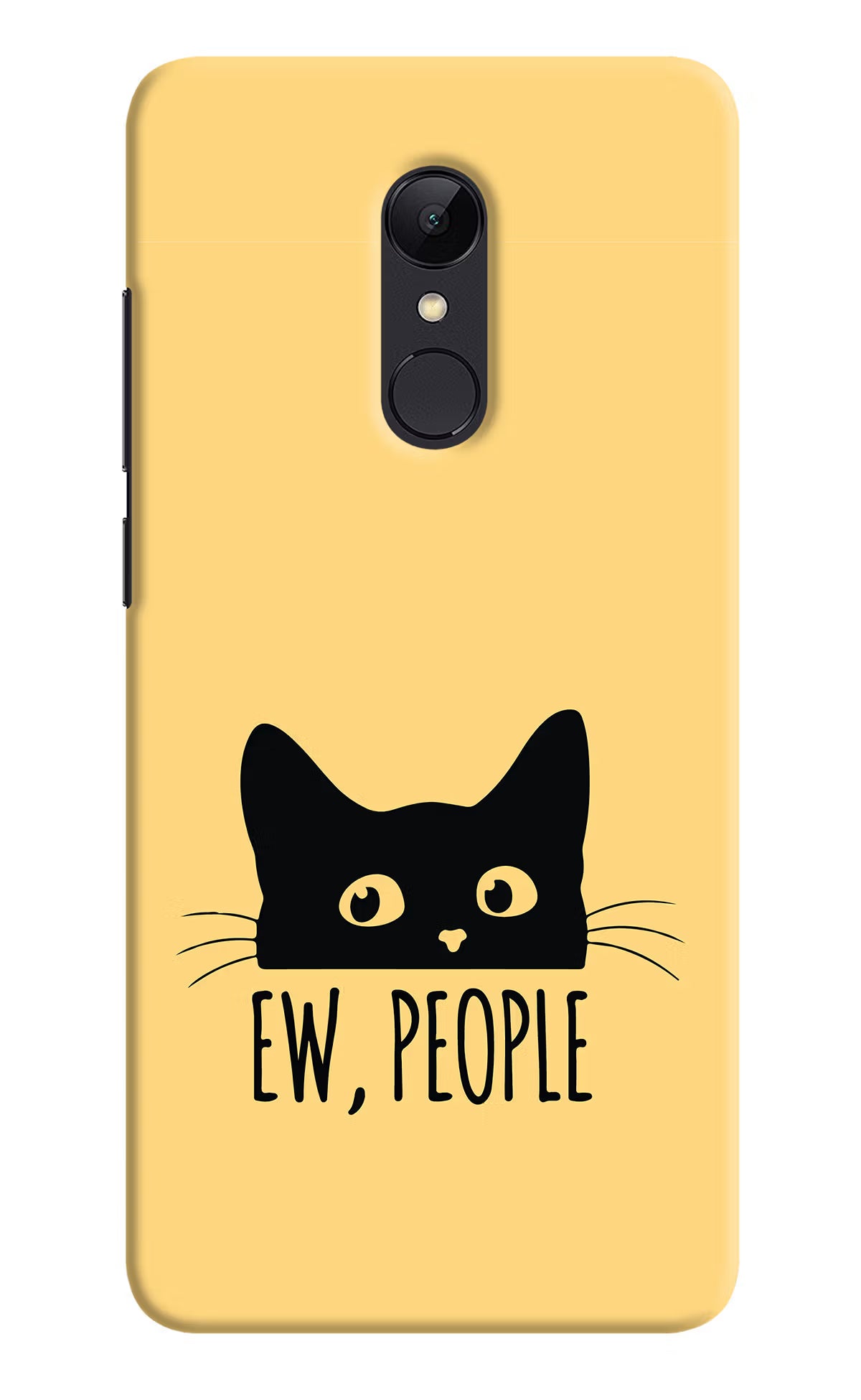 Ew People Catitude Redmi Note 4 Hard Case Back Cover by Casekaro