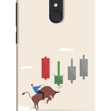 Bull Trading Momentum Redmi Note 4 Hard Case Back Cover by Casekaro