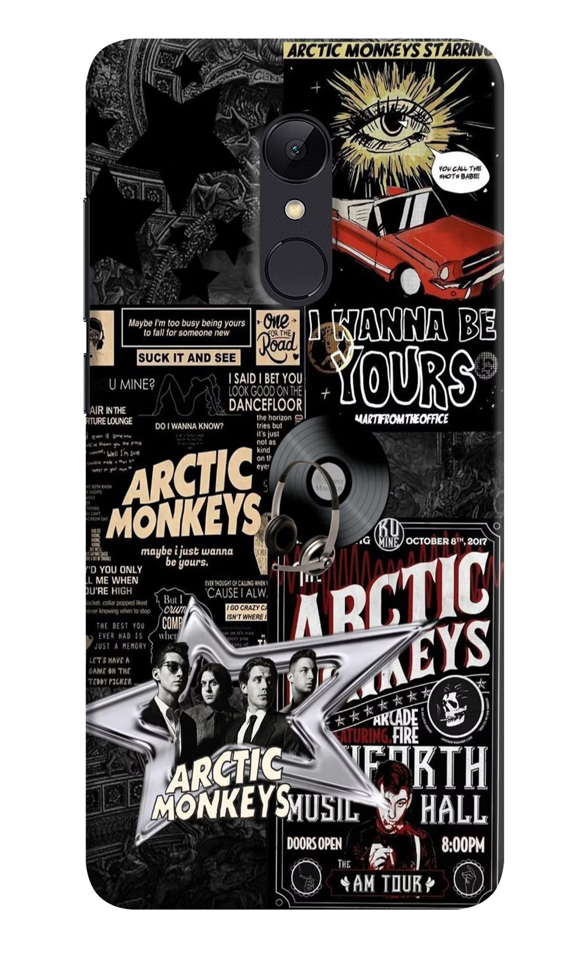 Arctic Monkeys Redmi Note 4 Hard Case Back Cover by Casekaro