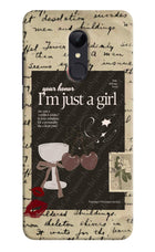 I am just a girl Redmi Note 4 Hard Case Back Cover by Casekaro