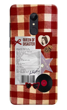 Queen of Disaster Redmi Note 4 Hard Case Back Cover by Casekaro
